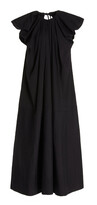 Thumbnail for your product : Gia Studios Belted Linen-Blend Maxi Dress