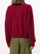 Thumbnail for your product : LOULOU STUDIO Knitted Long-Sleeved Polo Shirt
