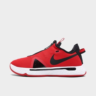 red and black nike's
