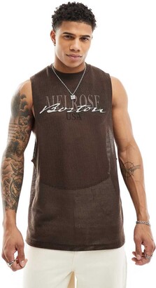 asos mesh top mens