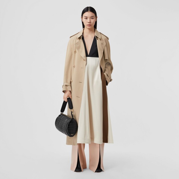 Lined Silk Trench Coat The World, Burberry Maythorne Silk Trench Coat Review