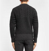 Thumbnail for your product : Belstaff Burstead Patterned Wool Sweater