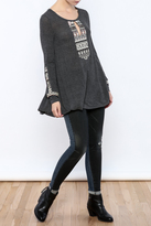 Thumbnail for your product : Anama Embroidered Knit Tunic