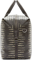 Thumbnail for your product : Dolce & Gabbana Grey Pebbled Sword Print Travel Bag