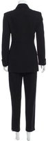 Thumbnail for your product : Calvin Klein Collection Wool Skinny Pantsuit