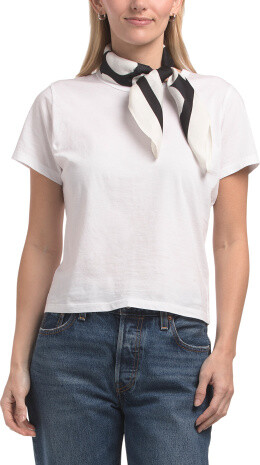 TJMAXX Silk Floral Scarf For Women