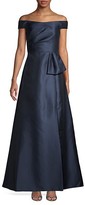 Thumbnail for your product : Adrianna Papell Mikado Off-The-Shoulder Gown