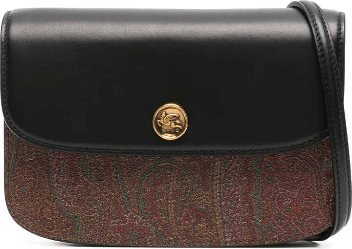 Etro Essential embroidered crossbody bag - ShopStyle