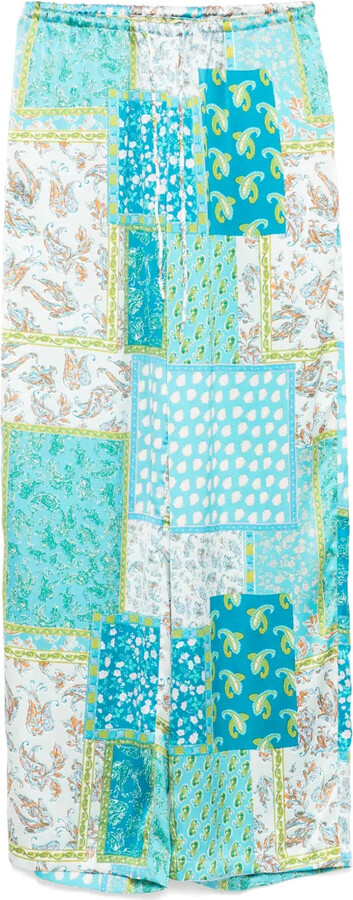 Bambah Aqua Tie pants