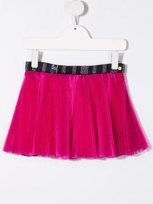Versace Children Micro-Pleat Skirt