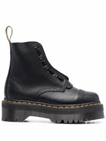 Thumbnail for your product : Dr. Martens Sinclair leather platform boots