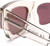 Thumbnail for your product : Kuboraum C8 two-tone square-frame sunglasses