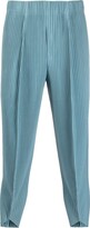Tapered-Leg Cropped Pliss? Trousers 