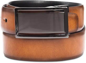 Alfani Men's Reversible Plaque Belt, Created for Macy's