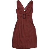 Thumbnail for your product : Alberta Ferretti Red Silk Dress