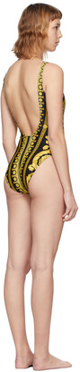 Versace Underwear Gold Barocco One-Piece Swimsuit