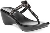 Thumbnail for your product : Callisto Misha Platform Wedge Thong Sandals