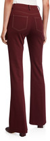 Thumbnail for your product : ADEAM High-Rise Boot-Cut Pants