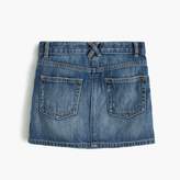 Thumbnail for your product : J.Crew Girls' denim mini skirt