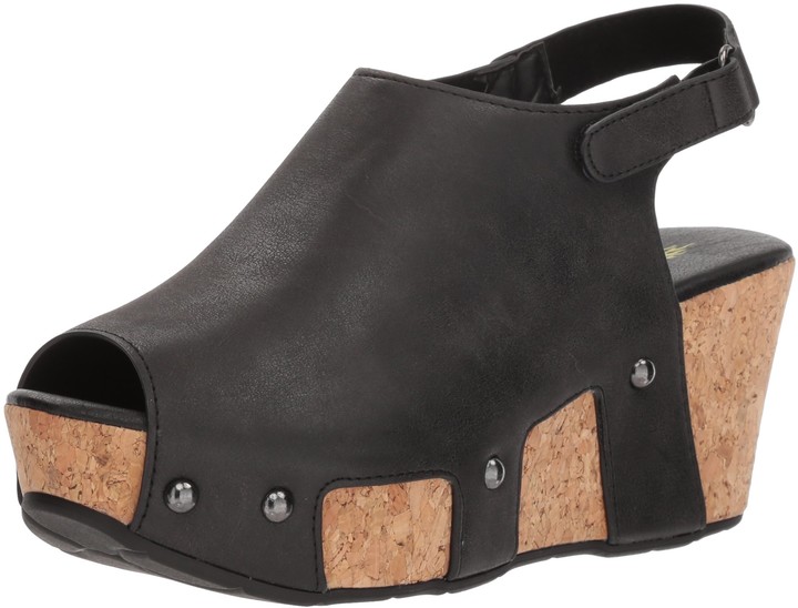 volatile black wedges