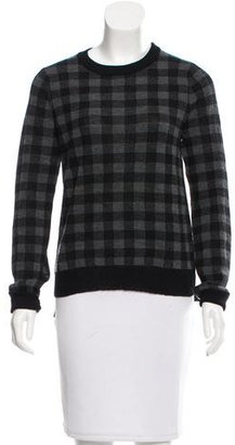 A.L.C. Wool Gingham Sweater