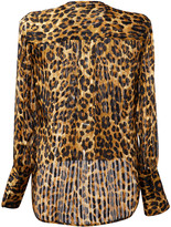 milly cheetah blouse