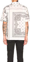 Thumbnail for your product : Sacai Bandana Print Shirt in Off White | FWRD