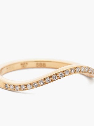 Sophie Bille Brahe Grace Diamond & 18kt Gold Ring - Gold