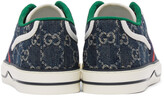 Thumbnail for your product : Gucci Blue Denim GG 'Gucci Tennis 1977' Sneakers