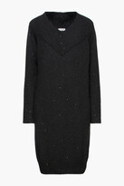 Thumbnail for your product : Brunello Cucinelli Sequin-embellished cashmere and silk-blend dress