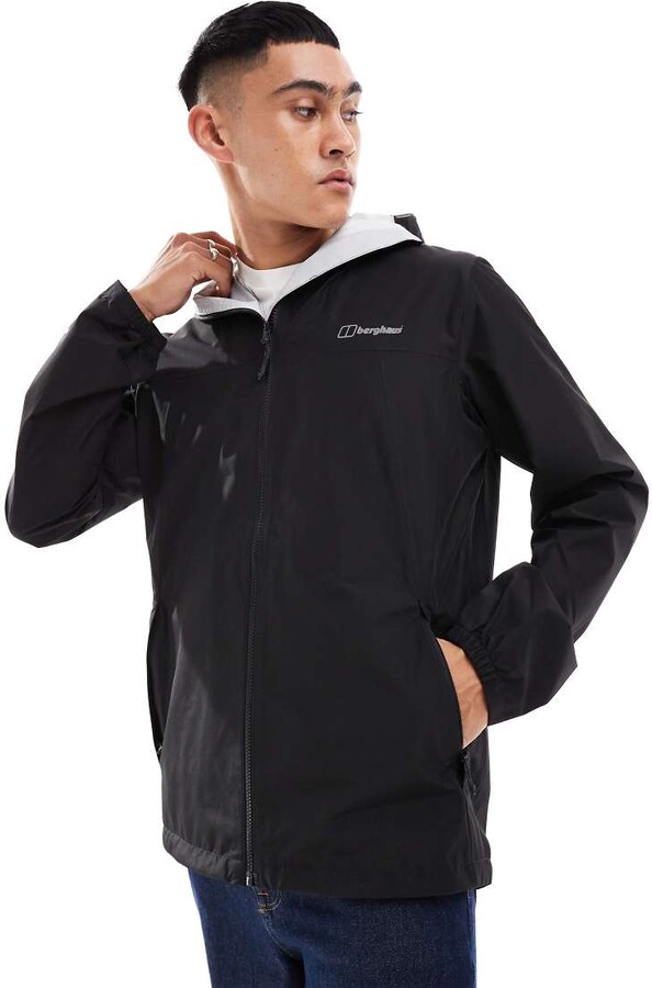 Berghaus Mens Alluvion Hydroshell Waterproof Shell Jacket Dark