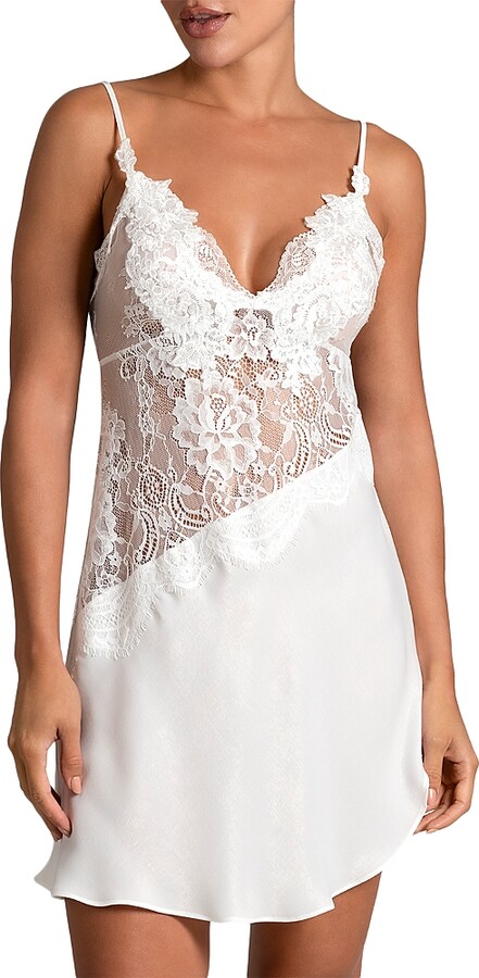 Jonquil Marry Me Satin & Lace Chemise