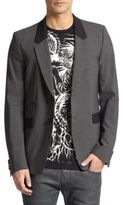 Thumbnail for your product : Diesel Black Gold Stretch Virgin Wool Blazer