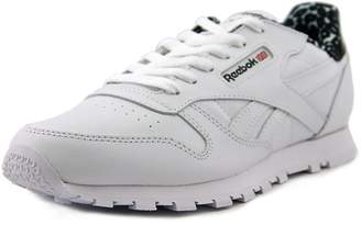 Reebok Classic Leather Animal Youth US 6 White Tennis Shoe