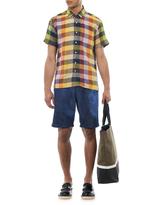 Thumbnail for your product : Oliver Spencer Tailored denim shorts