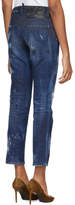 Thumbnail for your product : DSQUARED2 Blue Boyfriend Dark Wash Jeans