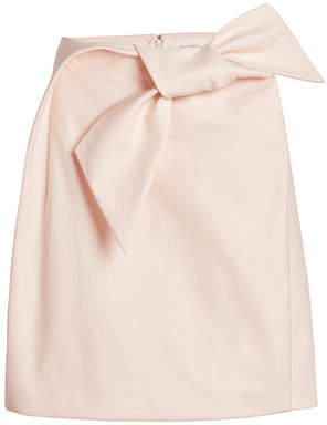 DELPOZO STYLEBOP.com Exclusive Bow Skirt in Cotton
