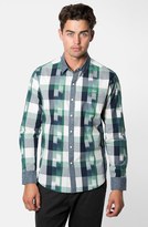 Thumbnail for your product : 7 Diamonds 'National Anthem' Trim Fit Ikat Check Woven Shirt