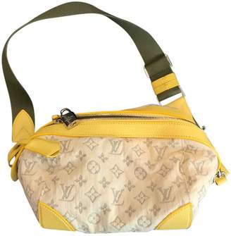 Louis Vuitton Beige Cloth Handbag