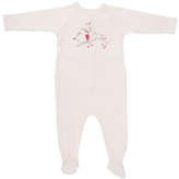 Thumbnail for your product : Bonpoint Bird Graphic Footie Pajamas, Size 1-6 Months
