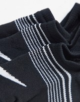 Thumbnail for your product : Nike Training lightweight sock in black
