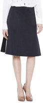 Thumbnail for your product : Mantu Side-Zip Contrast-Insert Skirt, Black/White