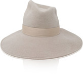 Thumbnail for your product : Gigi Burris Millinery Drake Rabbit Felt Wide-Brim Fedora Hat