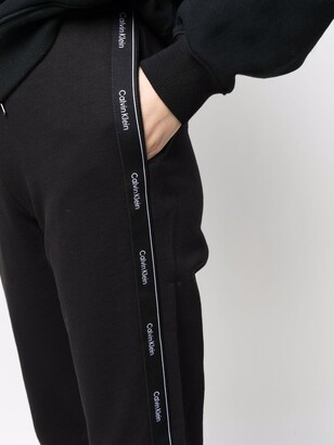 Calvin Klein Logo-Tape Track Pants