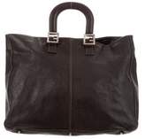 Thumbnail for your product : Fendi Grain Leather Tote