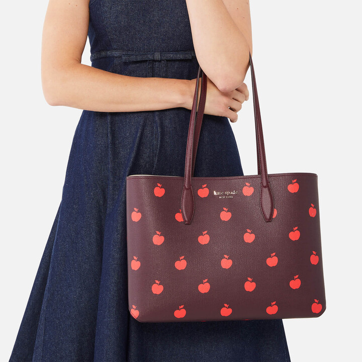 kate spade molly leopard tote