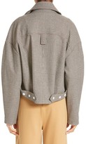Thumbnail for your product : Tibi Women's Houndstooth Oversize Moto Jacket