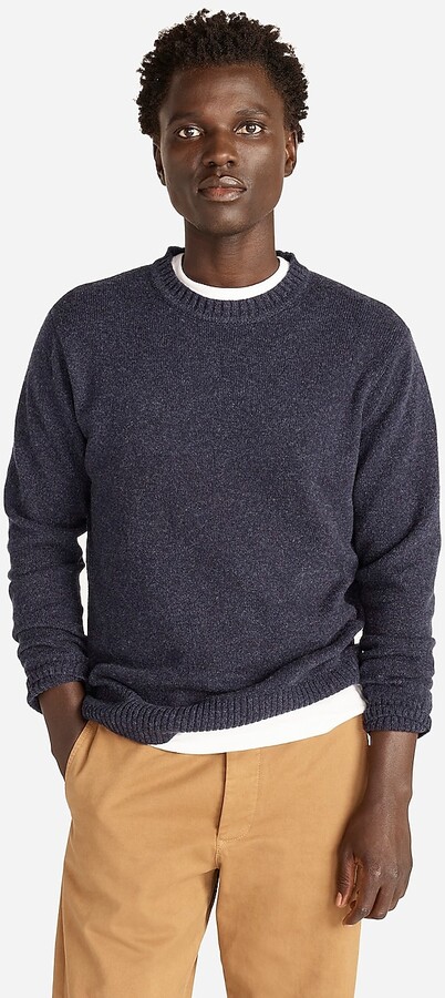 rugged wool sweater