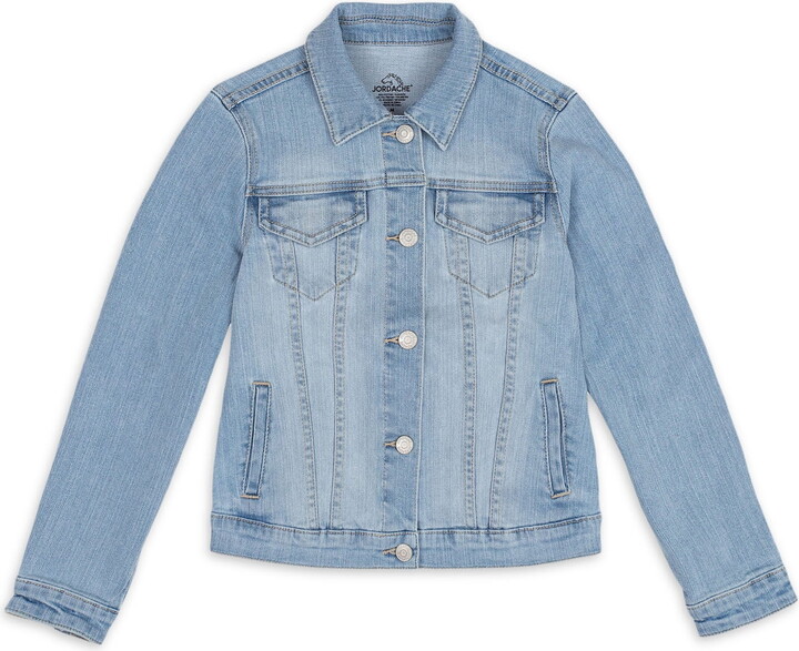 Jordache Girls Classic Denim Jacket, Sizes 4-18