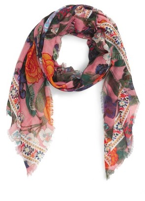 Sole Society Women's Floral Scarf